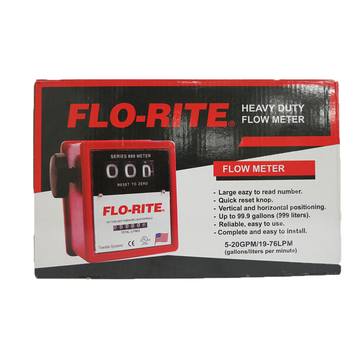 FLO-RITE 888L Alat Ukur Arus Liquid 3 Digit 1"
