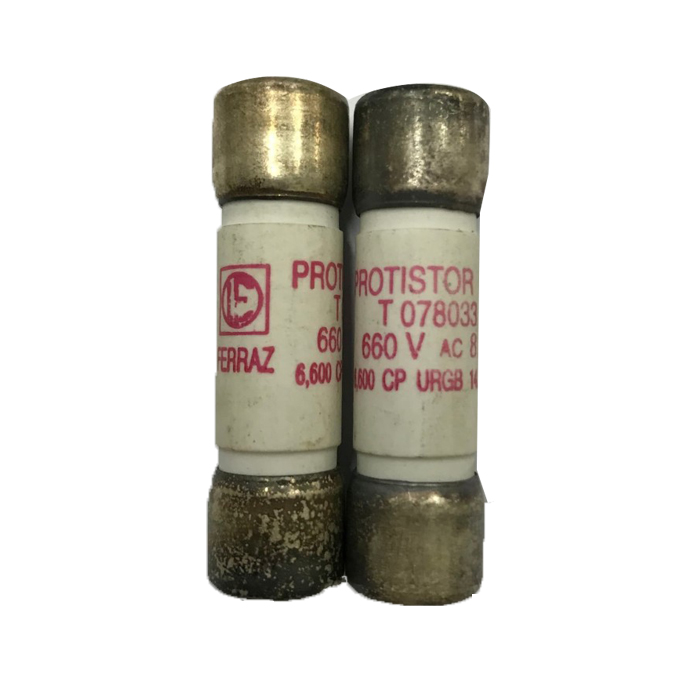 Ferraz-Shawmuz Protistor Ferrule Fuse 14x51mm; 8 Amp; 660VAC; T078033