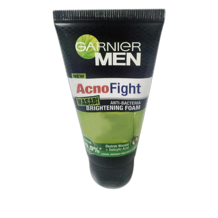 GARNIER Men Foam AcnoFight Anti-Acne Impecfections Wasabi  50ml