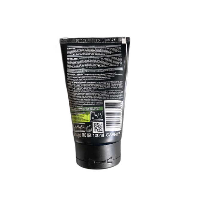 GARNIER Men Power White Shaving 100ml image 2