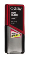 GATSBY Urban Cologne Ardent Pewangi Tubuh Pria