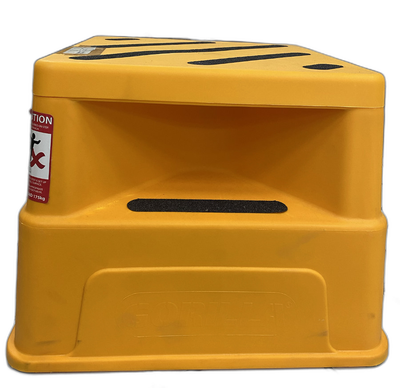 GORILLA Safety Step Yellow Plastic 510x510x370mm, Max 175kg; GOR-STEP