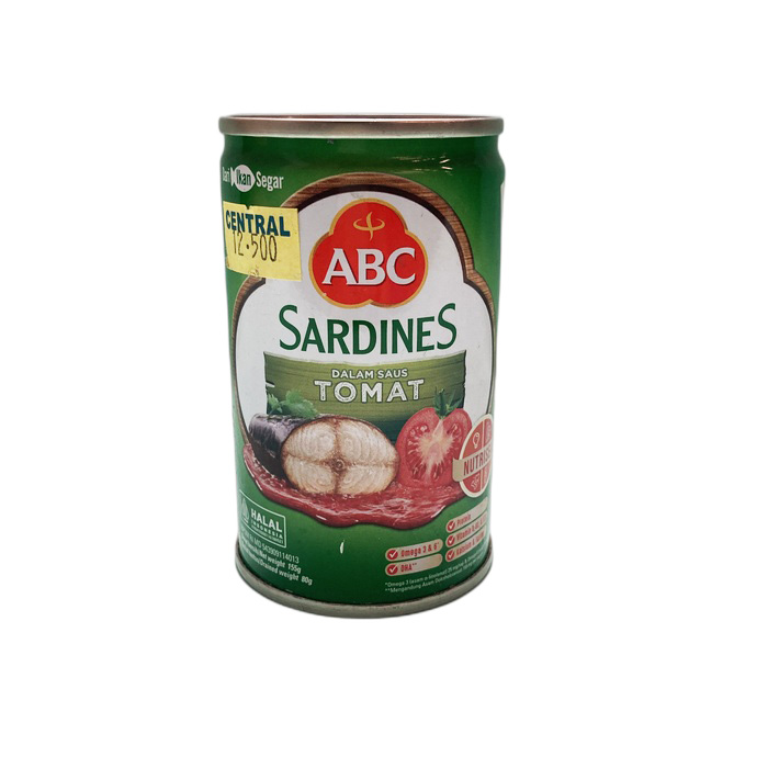 ABC Sarden Saos Tomat Sardines Kaleng