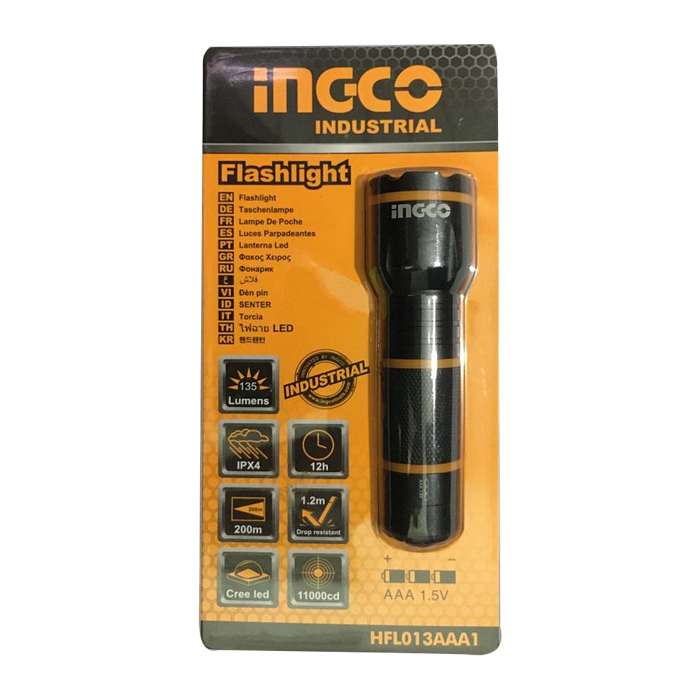 INGCO Flashlight Senter Industrial HFL013AAAI
