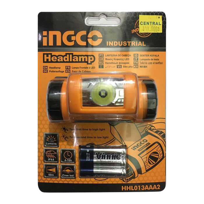 INGCO Flashlight Senter Kepala Head HHL013AAA2