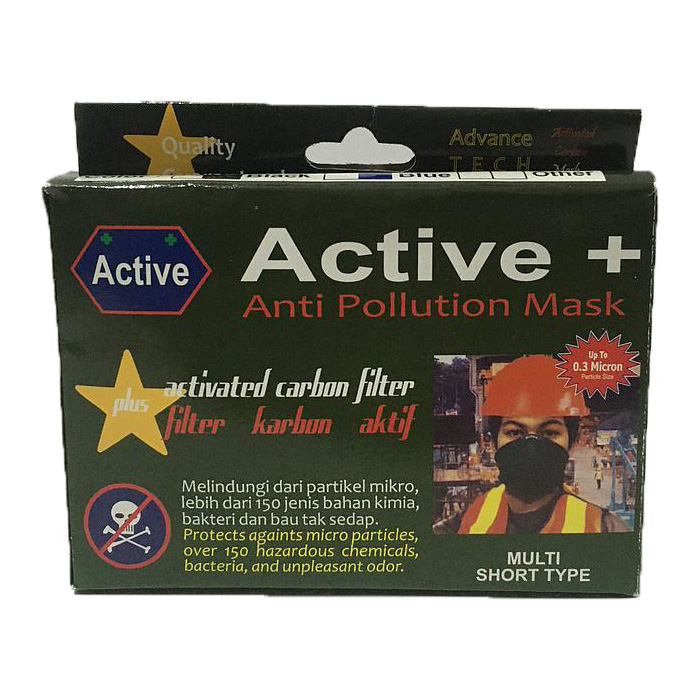 ACTIVE Masker Kain Anti Polusi