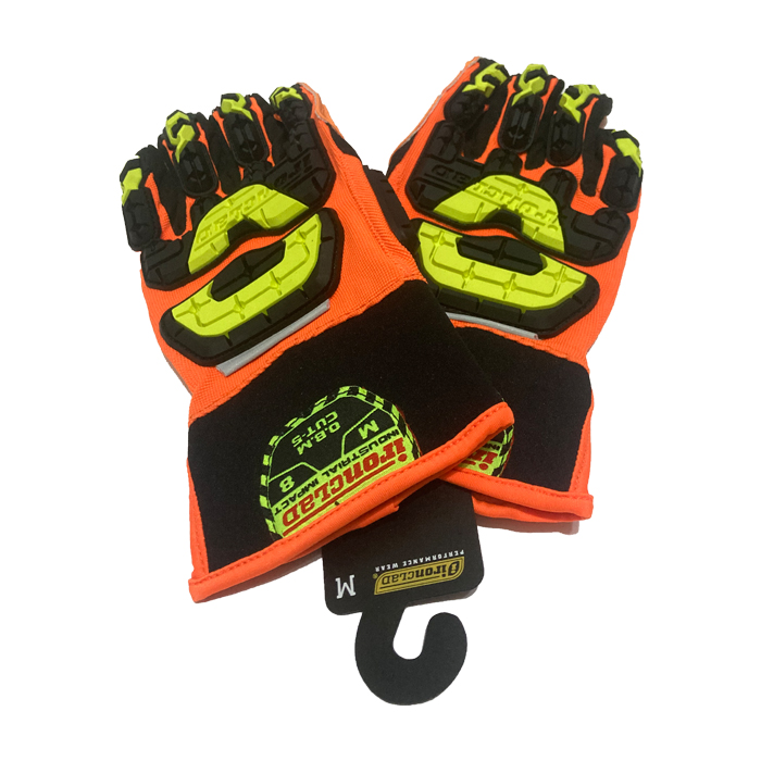 IRONCLAD OBM Sarung Tangan Vibram Orange Rig Impact Gloves Size S