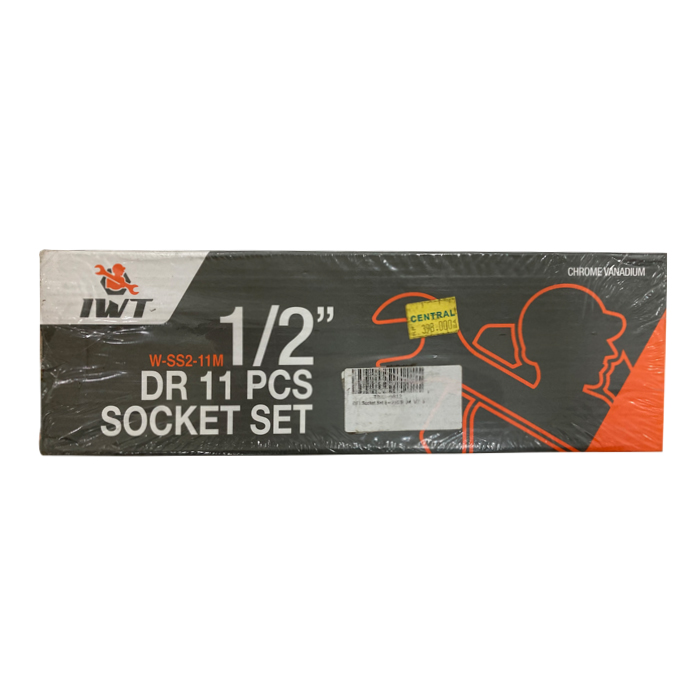IWT Socket Set 1/2"DR 12PT  8 - 24MM