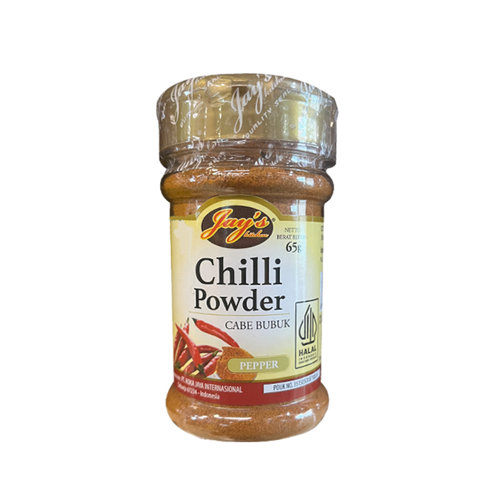JAY'S Chilli Powder 65gr Bubuk Cabe Lombok 85gram Jay