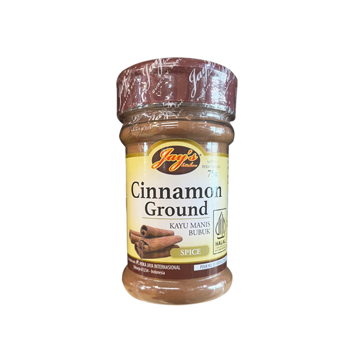 JAY'S Cinnamon Ground 75gr Kayu Manis Bubuk Jay 75gram