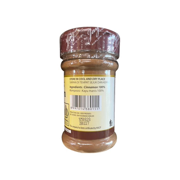 JAY'S Cinnamon Ground 75gr Kayu Manis Bubuk Jay 75gram image 2