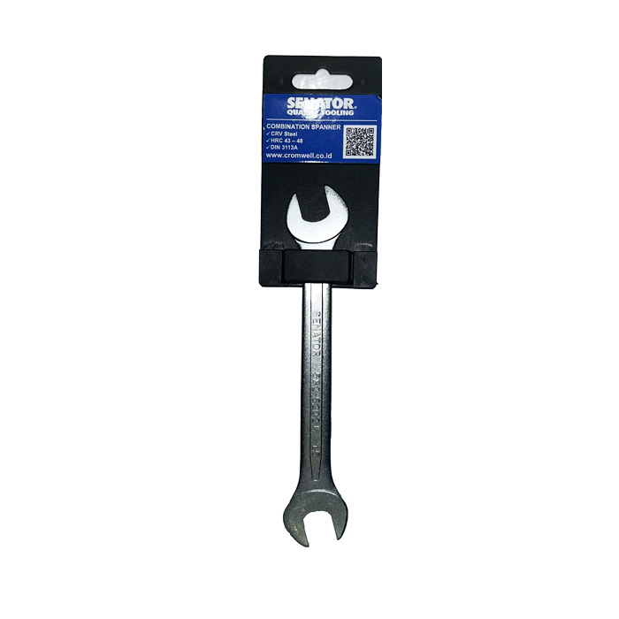 SENATOR Kunci Pas 6mm, 7mm, 8mm, 9mm, 12mm, 13mm, 14mm Open End Wrench Kunci Pas Chrome 15mm, 18mm, 19mm, 21mm, 23mm, 30mm, 32mm