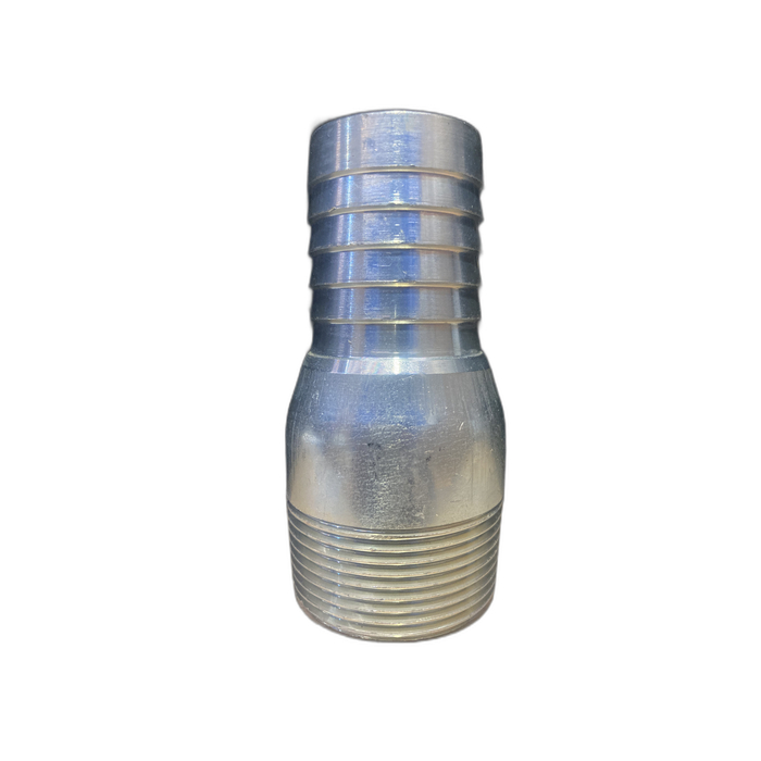 KING Nipple Galvanized Sambungan Selang Galvanis Sambungan Nozzle Gun Bensin Size 1-1/4"