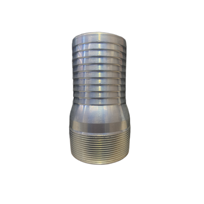 KING Nipple Galvanized Sambungan Selang Galvanis Sambungan Nozzle Gun Bensin Size 2-1/2"