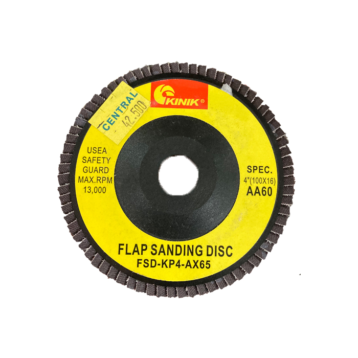 KINIK Flap Disc 100x16mm AA 60TW