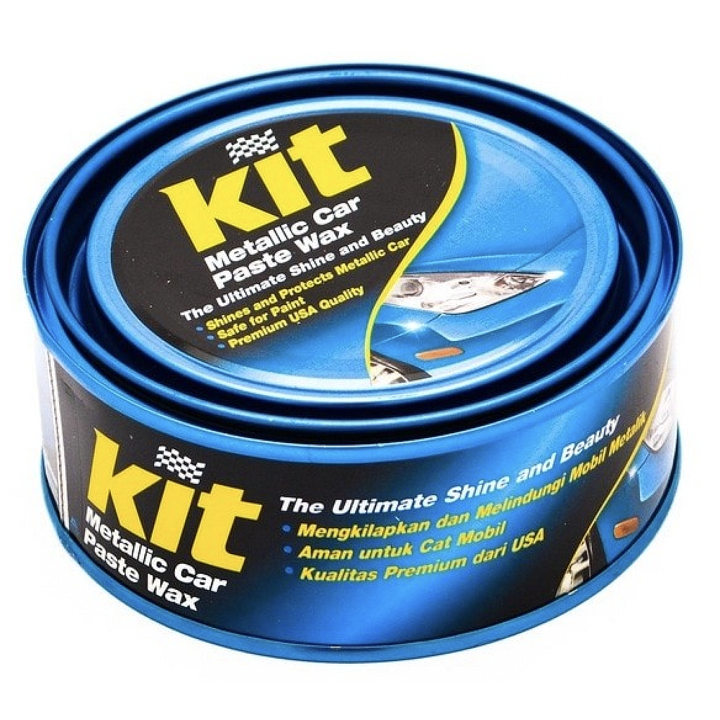 KIT Dempul Metalik Motor Mobil Kendaraan Metallic Paste Wax 225g