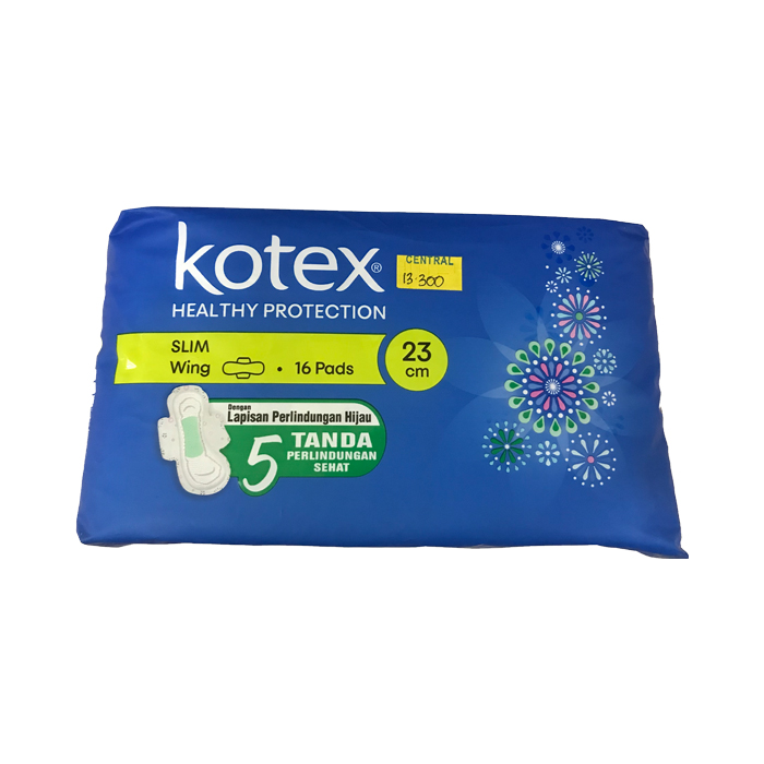 KOTEX Slim Wing 23cm 16 Pads