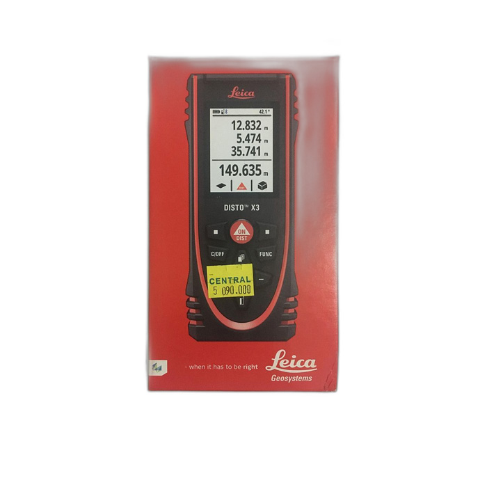 LEICA Disto X3 New Laser Distance Meter Alat Ukur Jarak
