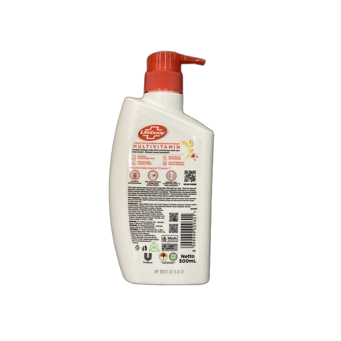 LIFEBUOY Sabun Mandi Body Wash Total10 500ml Membersihkan Badan Dan Menghilangkan Kuman image 2