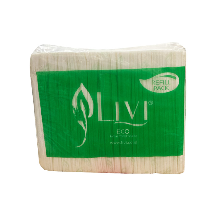 LIVI Eco Facial Tissue Pack Refill