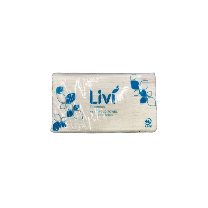 LIVI Evo Essential Multifold Towel 24 Packs x 150 Sheet