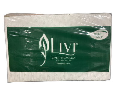 LIVI Evo Facial Refill 12 Packs x 770 Sheet
