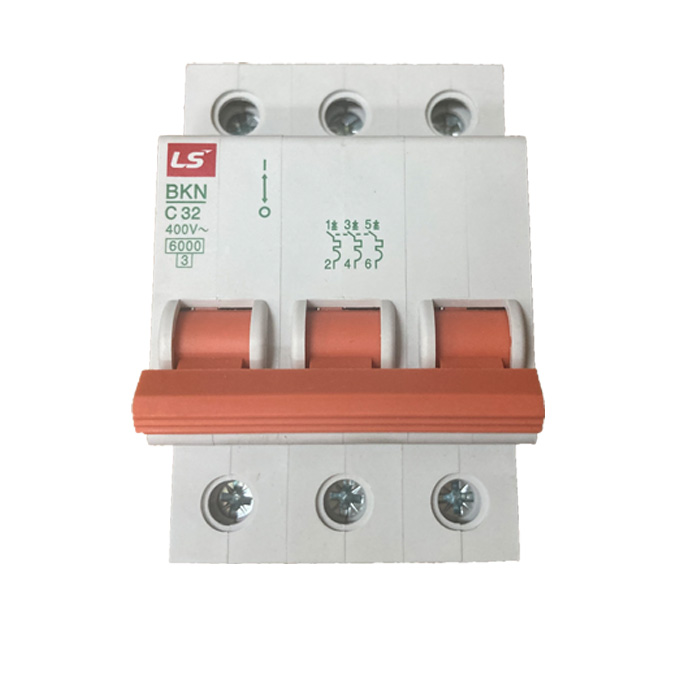 LS Miniature Circuit Breaker Saklar MCB 3 Phase 6kA 32A BKN C32