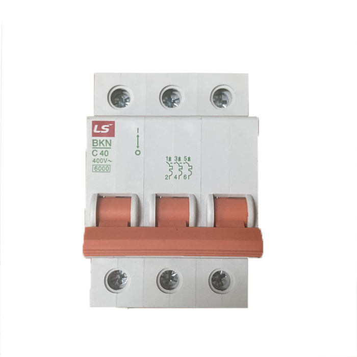 LS Miniature Circuit Breaker Saklar MCB 3 Phase 6kA 40A BKN C40