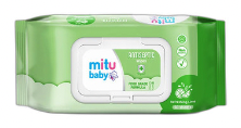 MITU Tisu Basah Baby Wipes Antiseptic 50 Sheet
