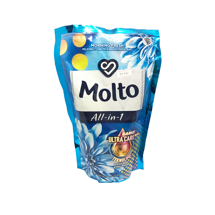MOLTO Softener Pure 4x Soft & Gentle Refill 550ml