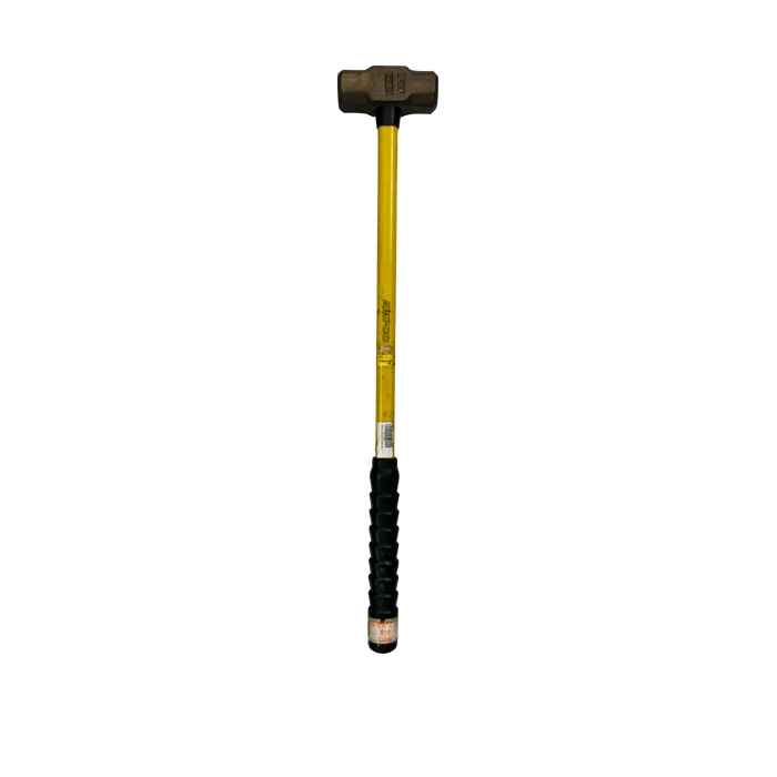AMPCO Palu Brass Sledge Hammer Kuningan Handle Fiber 6 LB 2.7Kg H-70