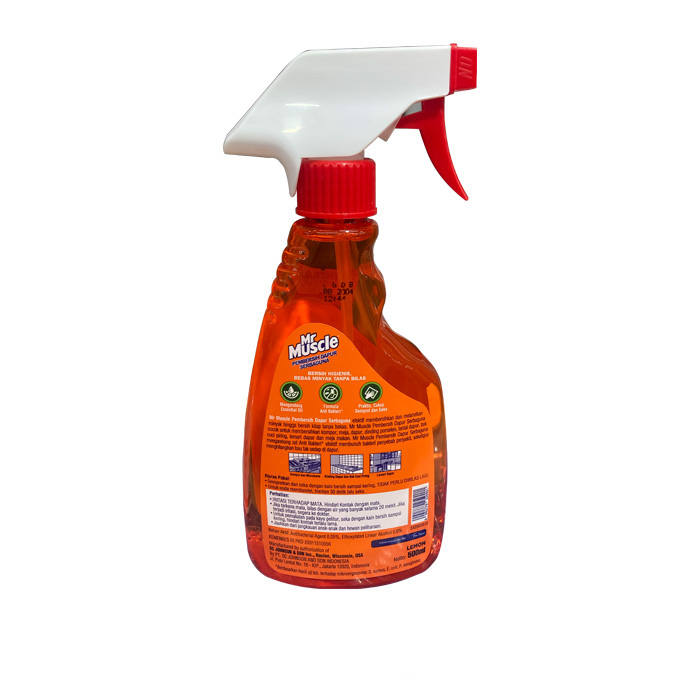 MR MUSCLE Clear Pembersih Dapur Lemon 500ml alat pembersih dapur 500ml Lemon image 2