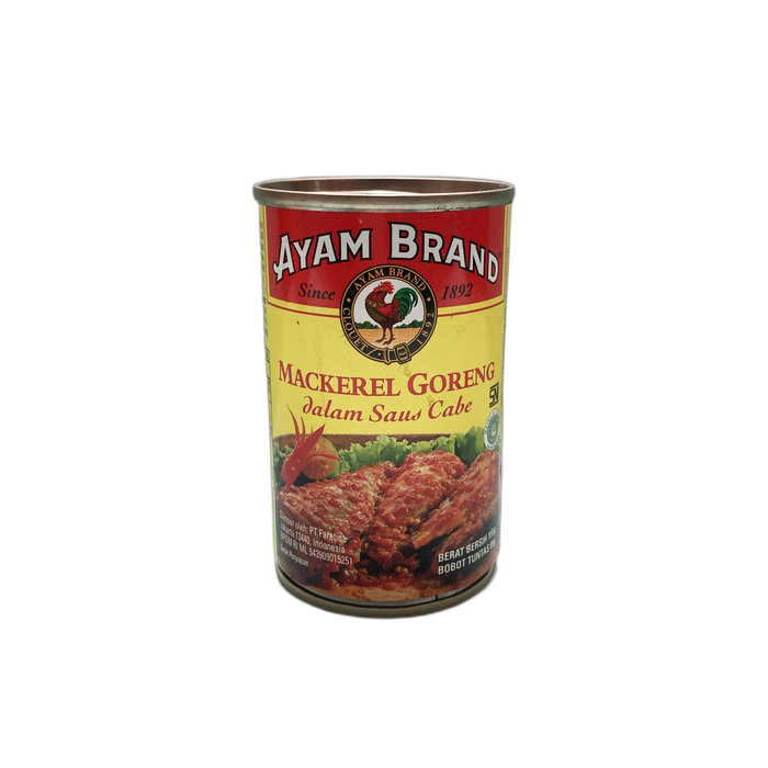 AYAM BRAND Fried Mackarel 155gr