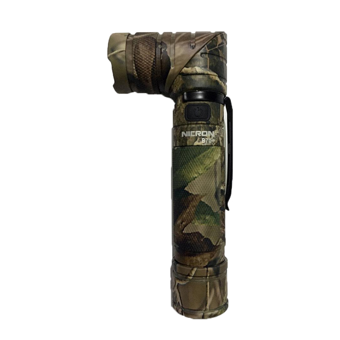 NICRON Senter Cas Rechargeable Flashlight Twist B70Plus