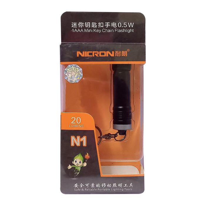NICRON Senter Cas Flashlight Rechargeable 90Dr Twist B71