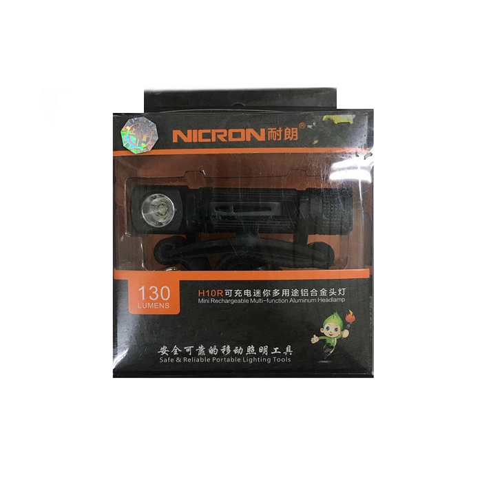 NICRON H10R Head Lamp Senter Kepala Rechargeable