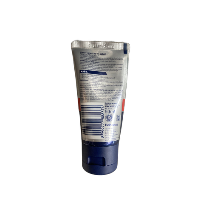 NIVEA Men Acne Defense Foam 50ml image 2