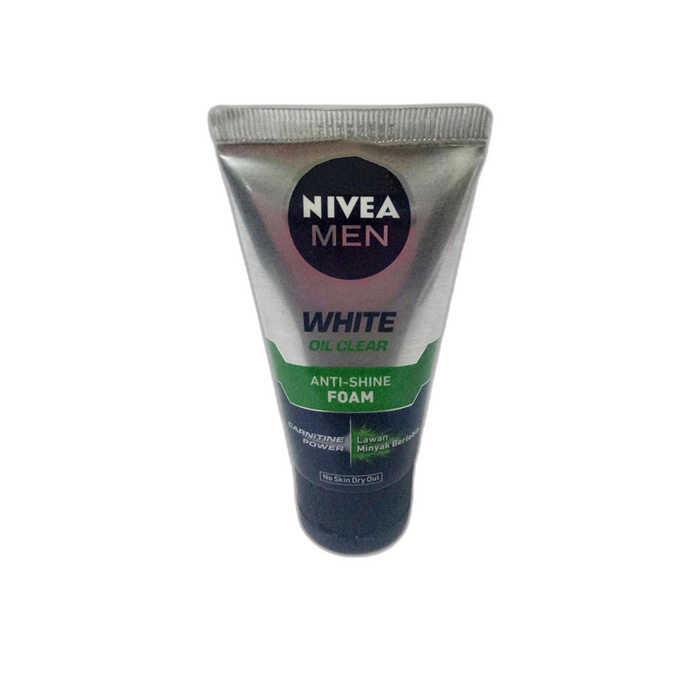 NIVEA Men Facial Foam Bright 8H Oil Clear Pore Minimizing AirCool 50ml