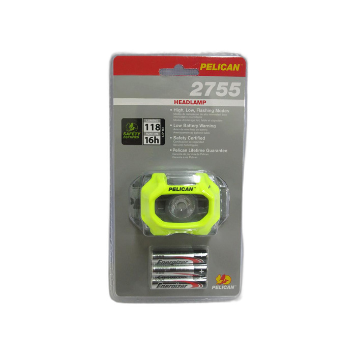 PELICAN 2755 LED Headlight Headlamp Yellow Ex-Rated