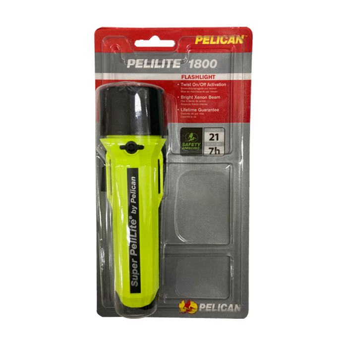 PELICAN 1800 Senter Pelilite Flashlight Yellow