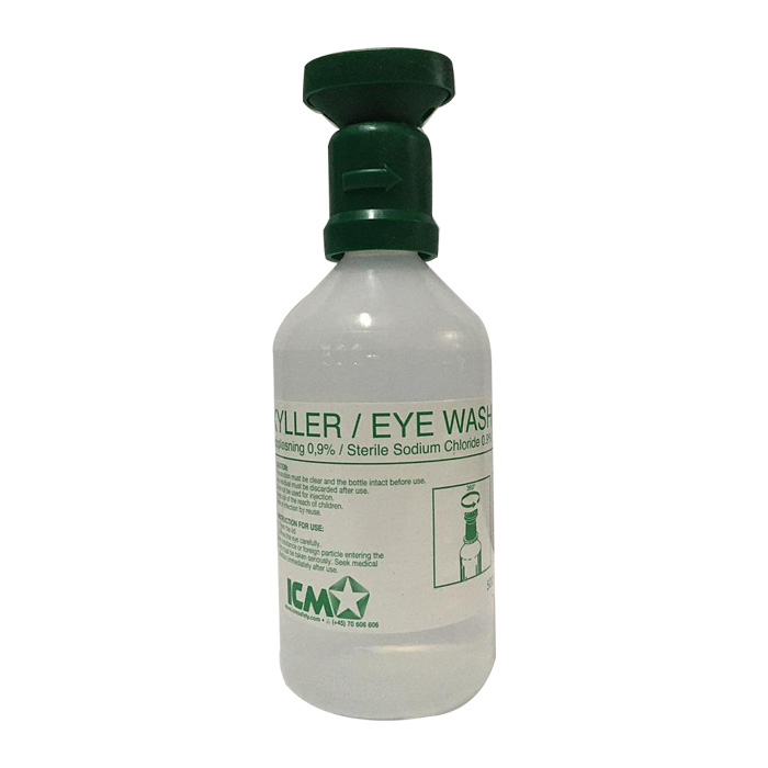 PLUM Eye Wash Solution 500ml Emergency Ojenskyller - Made in Denmark