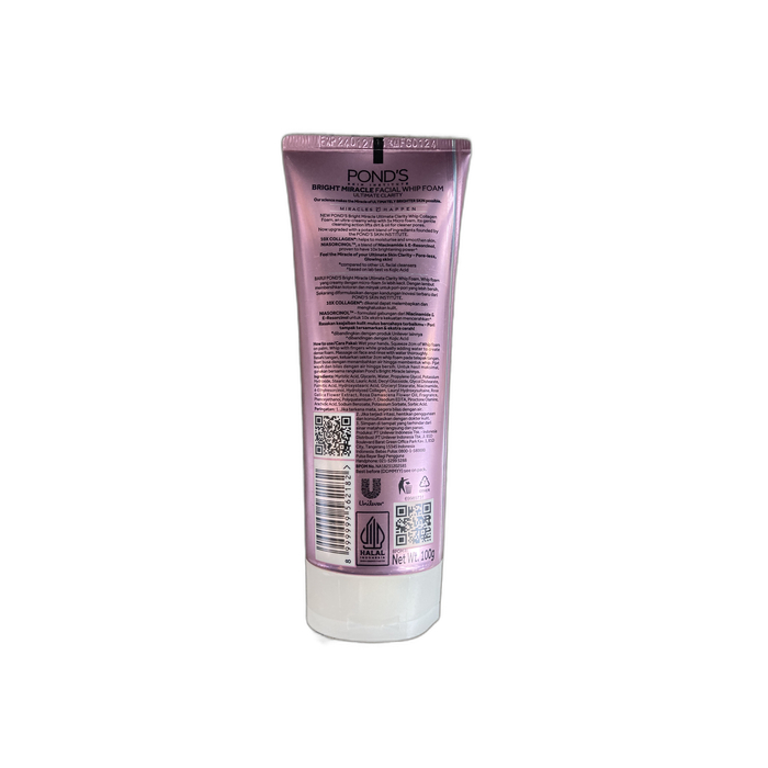 PONDS Facial Whip Foam Bright Beauty 100gr image 2