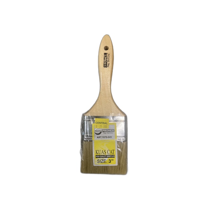 PROHEX Kuas Cat 3" Inci Paint Brush 3" Inch 1970-045