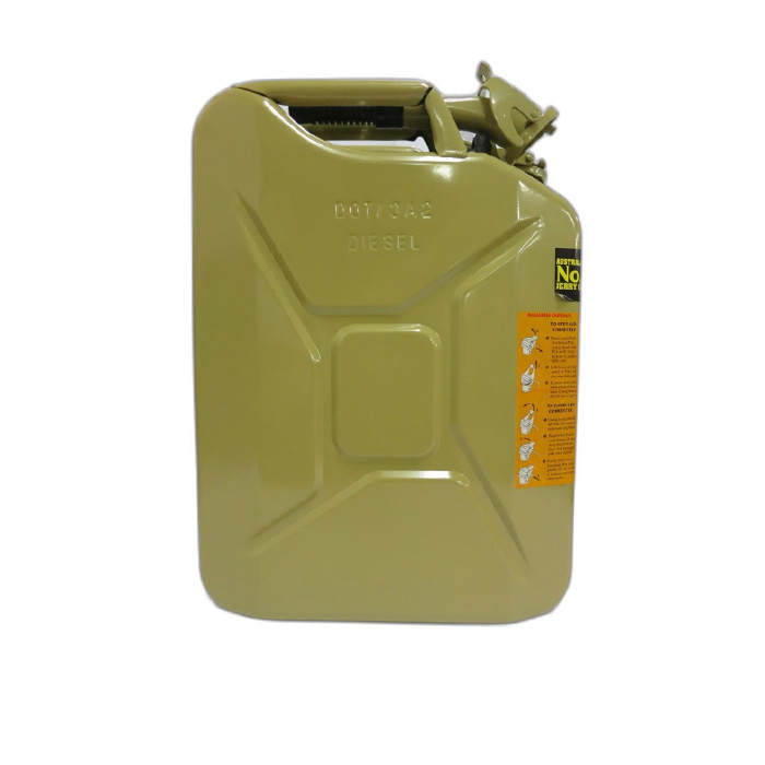 PROQUIP Metal Fuel Can Jerigen Besi 20 Liter 1141