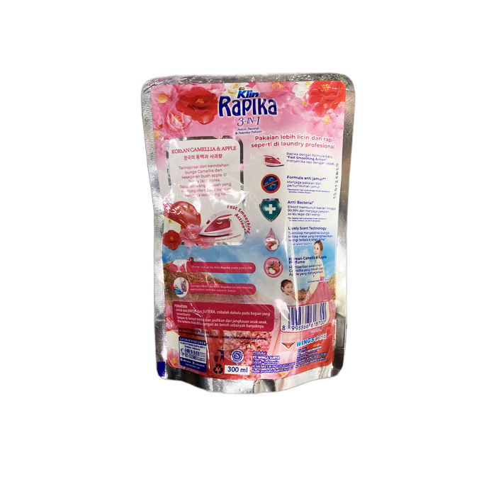 RAPIKA 3IN1Korean Camellia Pewangi Pelembut Pakaian 400ml image 2