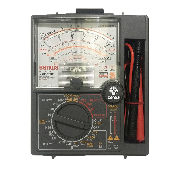 SANWA Multimeter Tester Analog YX-360TRF