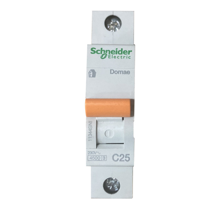 SCHNEIDER MCB DOM11344 1P C25