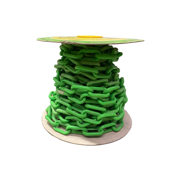 SELLERY Rantai Plastik Hijau 6mm Plastic Chain Green 20-156