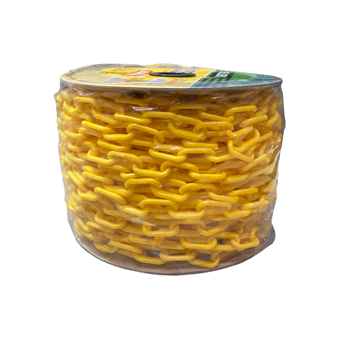 SELLERY Rantai Plastik 6mm Kuning Plastic Chain Yellow 20-156/166