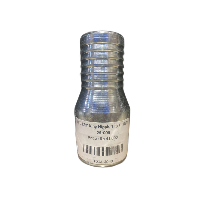 SELLERY King Nipple BSPT Sambungan Selang Nozzle Gun Bensin BSPT 1-1/4" (25-005) image 2